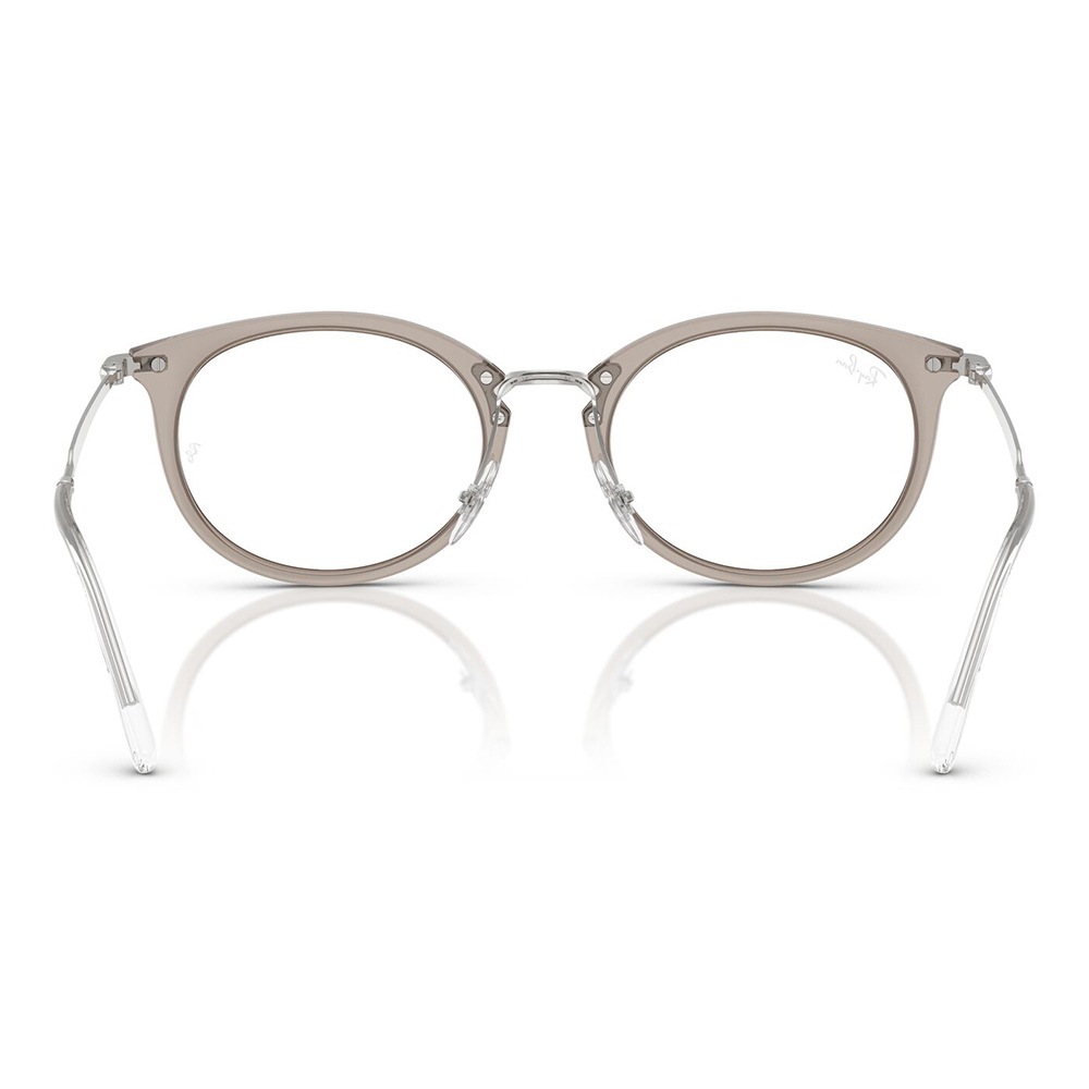 レイバン メガネフレーム RX7255 8125 グレイ 国内正規品 RX7255 8125 53 Ray-Ban オーバル セル ユニセックス