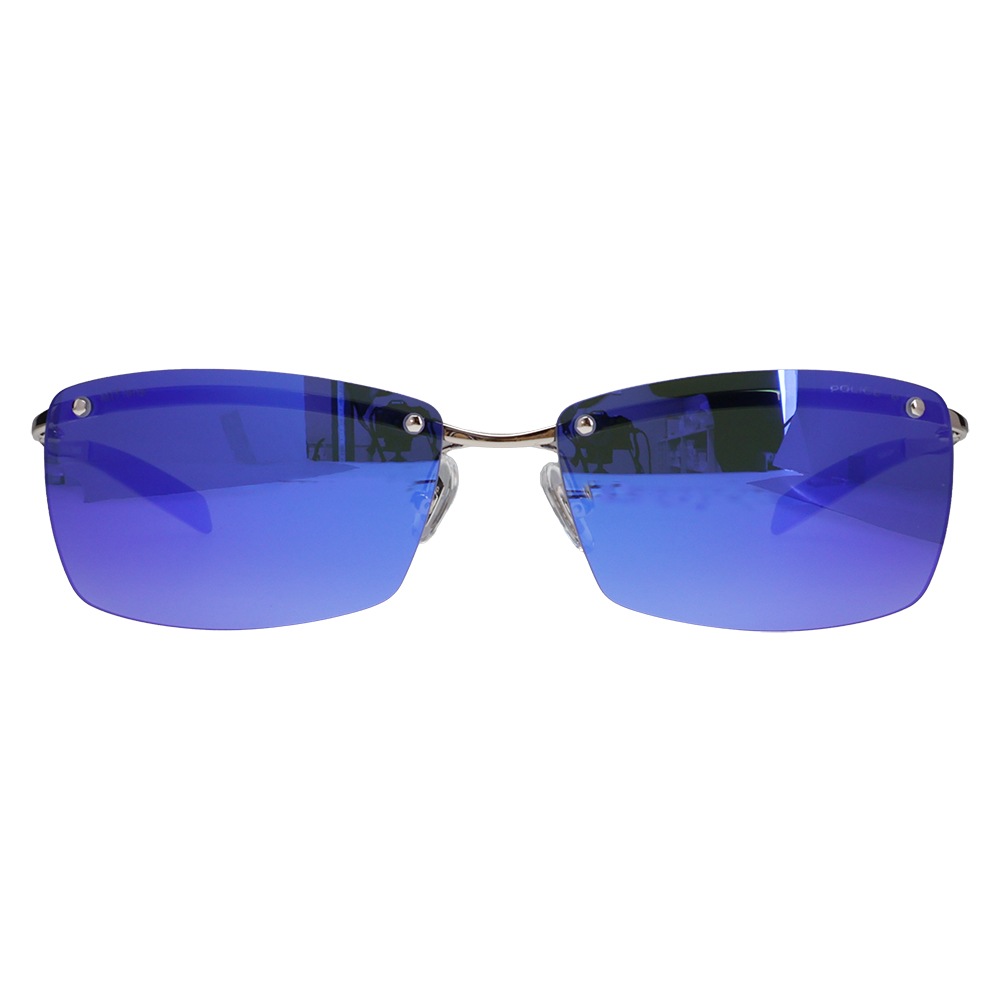 SPLT77J 579P 60 ポリス POLICE×SWANS サングラス RIDER Tech Lenses