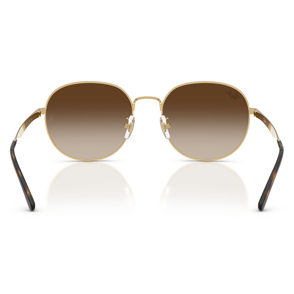 Ray-Ban ベージュ ラウンドサングラス RB3727D 001/13 57 レイバン Ray-Ban サングラス ラウンド ユニ