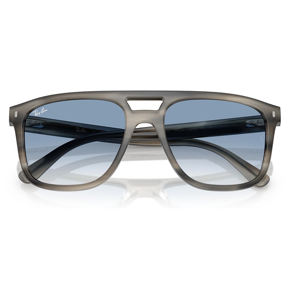 RB2213 14243F 55 Ray-Ban セル スクエア ダブルブリッジ ユニセックス