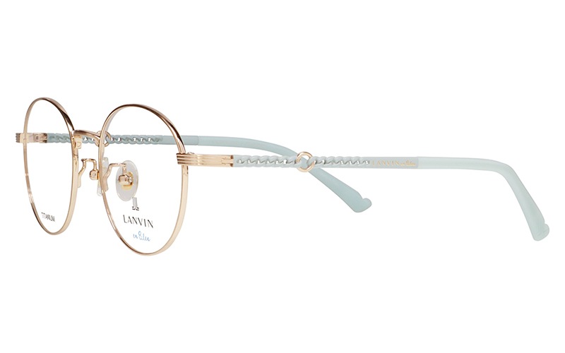 LANVIN en Bleu ランバンオンブルー VLB017J 0K3W 50 ラウンド メタル