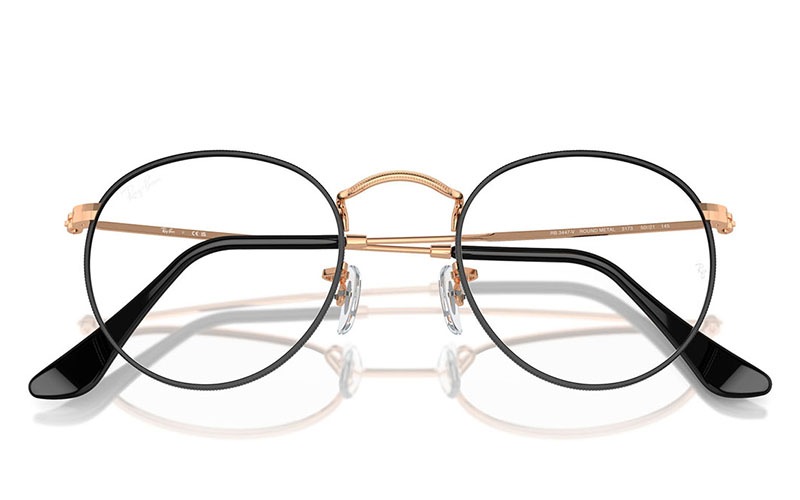 レッドラウンドフレームPCメガネ RX3447V 3173 53 レイバン Ray-Ban メガネフレーム ROUND