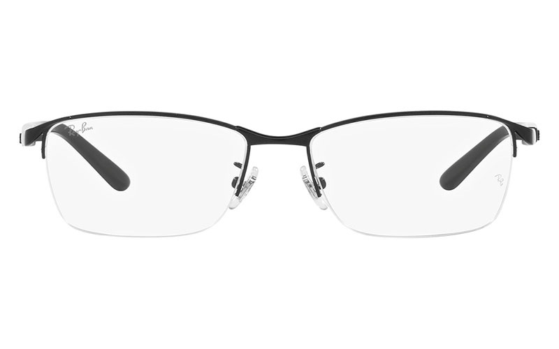 RX6501D 2503 55レイバン Ray-Ban スクエア ナイロール メタル メンズ
