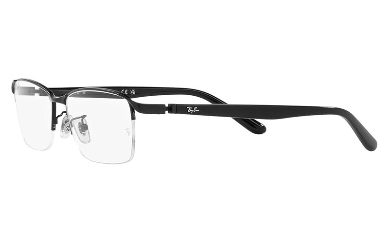 RX6501D 2503 55レイバン Ray-Ban スクエア ナイロール メタル メンズ