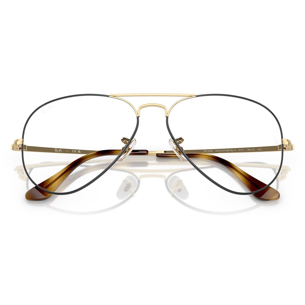 RX6489 3175 58 レイバン Ray-Ban メガネフレーム アビエーター ティア