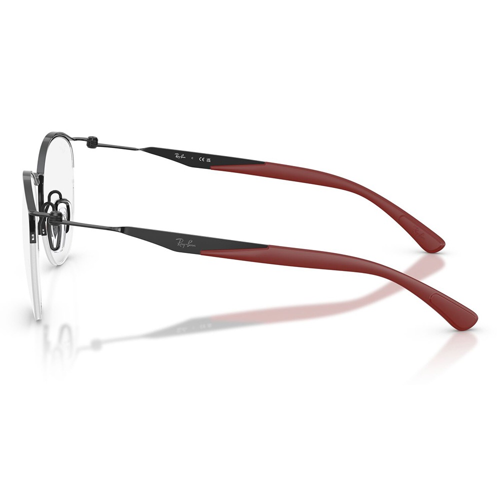RX7553 3215 52 レイバン Ray-Ban チタン メタル ラウンド ナイロール