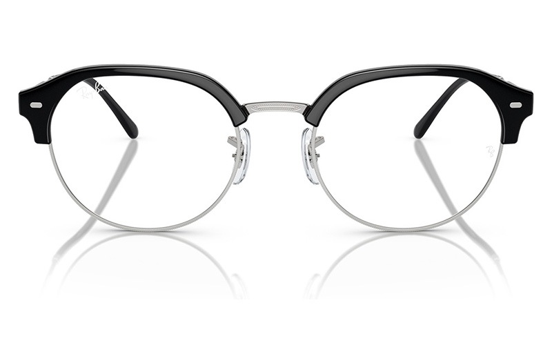 レイバン　Ray-Ban 眼鏡　クラブマスター　度あり RX7229 2000 53 レイバン Ray-Ban メガネフレーム Clubmaster slim