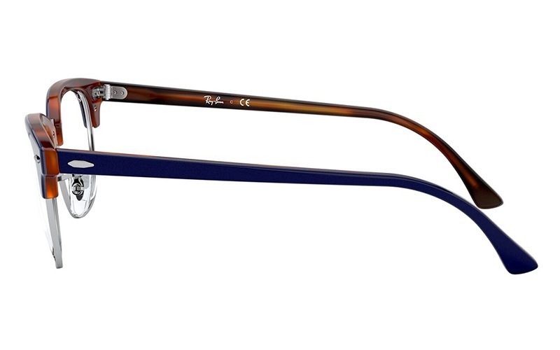 B&L RAYBAN USA製 クラブマスター　サーモントブロー　サングラス RX5154 5910 49 レイバン CLUBMASTER クラブマスター メタル