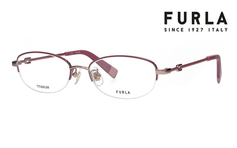 VFU796J 04GA 52 FURLA フルラ メガネ メガネフレーム オーバル