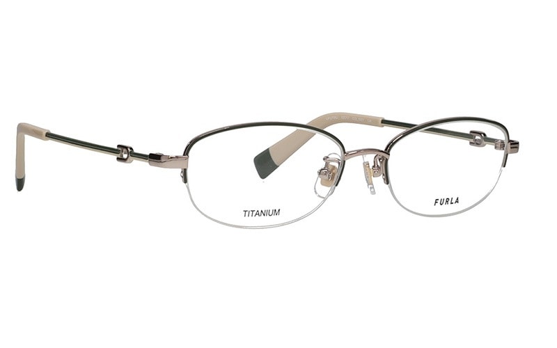 VFU796J 598Y 52 FURLA フルラ メガネ メガネフレーム オーバル