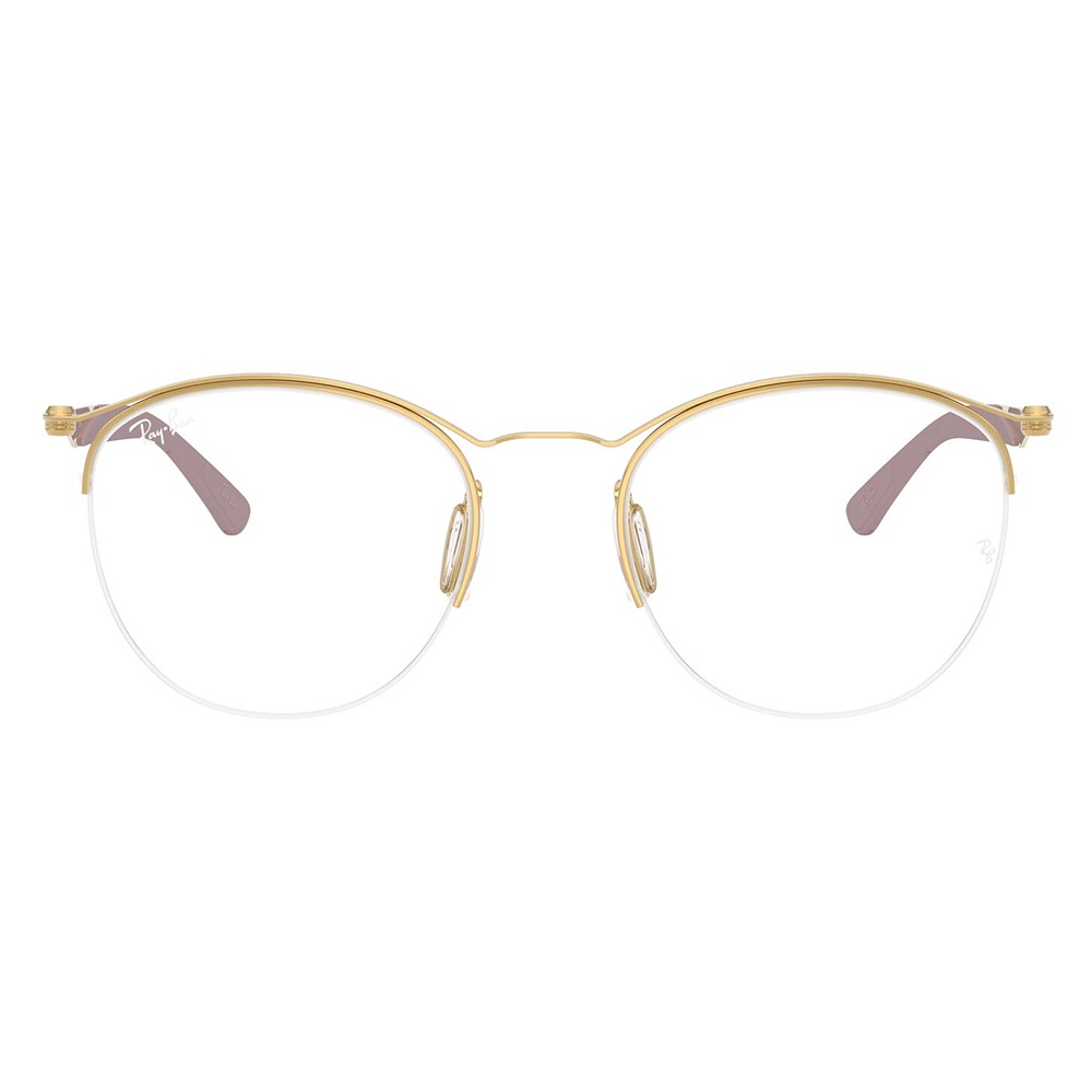 RX7553 3218 52 レイバン Ray-Ban チタン メタル ラウンド ナイロール