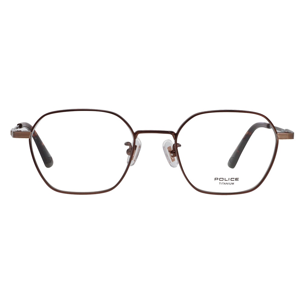 VPLR37J 0C1R 50 POLICE メンズ ヘキサゴン ワイドリム ジャパンモデル