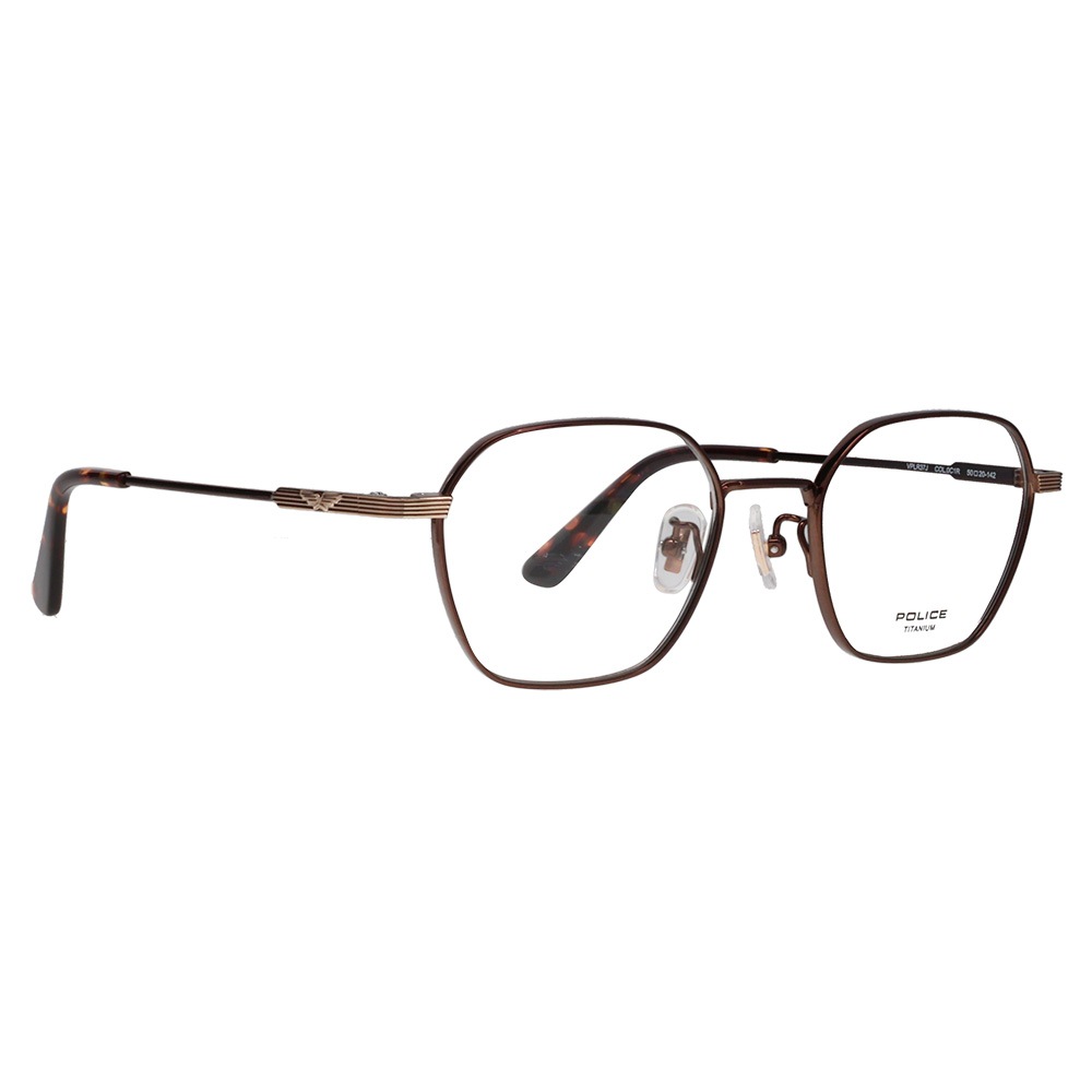 VPLR37J 0C1R 50 POLICE メンズ ヘキサゴン ワイドリム ジャパンモデル