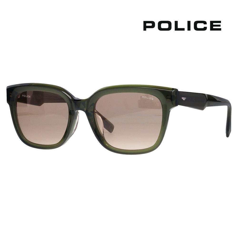 SPLT71J 04CD 52 ポリス POLICE サングラス スクエア セル メンズ