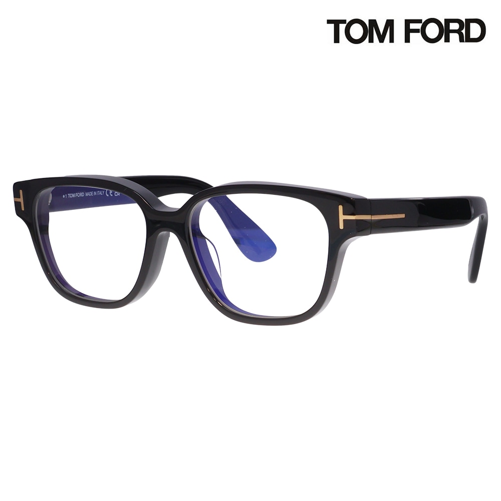TOM FORD ブルーライトカットメガネ FT6071DB 001 54 トムフォード TOM FORD ウェリントン ブルーライト
