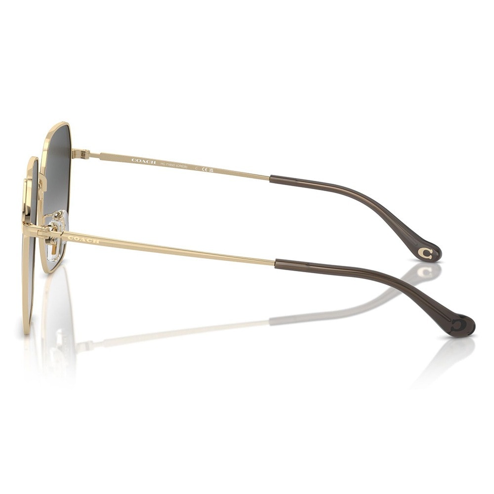 HC7165D 90053C 60 コーチ COACH サングラス スクエア メタル アジアン