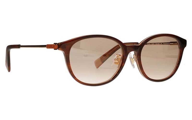 SFU851J 09LF 52 調光 FURLA フルラ サングラス ウェリントン オーバル