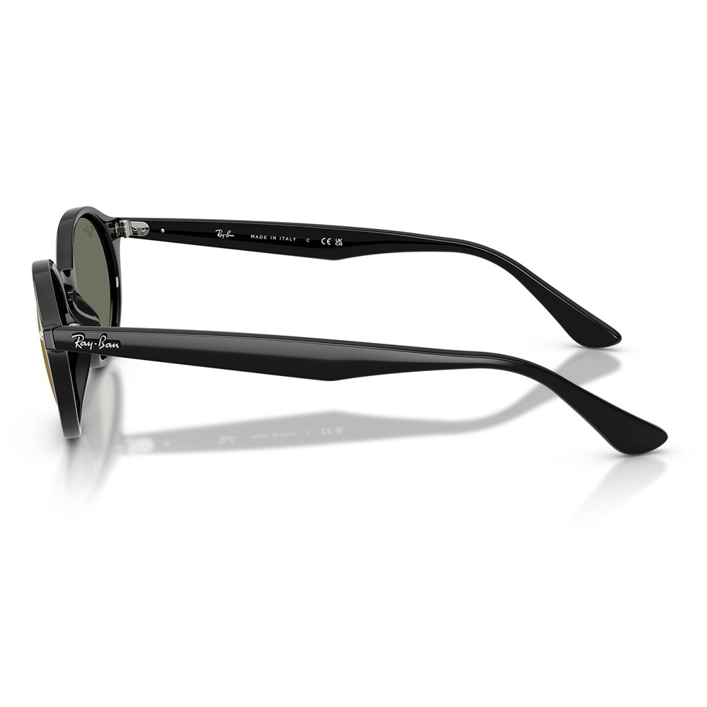 Ray-Ban ブラック オーバル メガネ RB4315 601/39 51 オーバル セル メンズ レディース おしゃれ ミラー