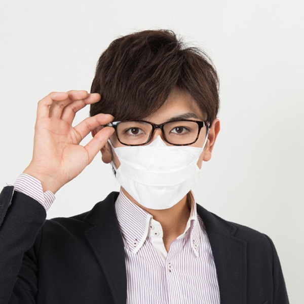 送料無料】メガネ用マスク すこし小さめ 5枚入x12セット Ease Mask 