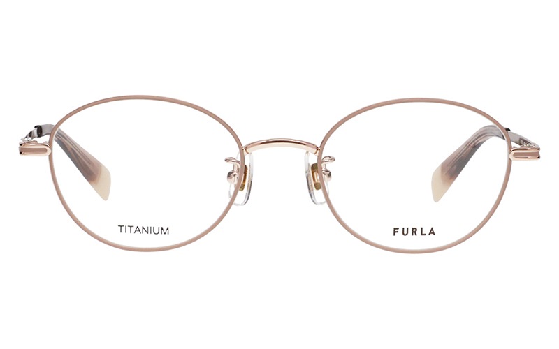 VFU751J 06YH 48 フルラ FURLA メガネ メガネフレーム オーバル