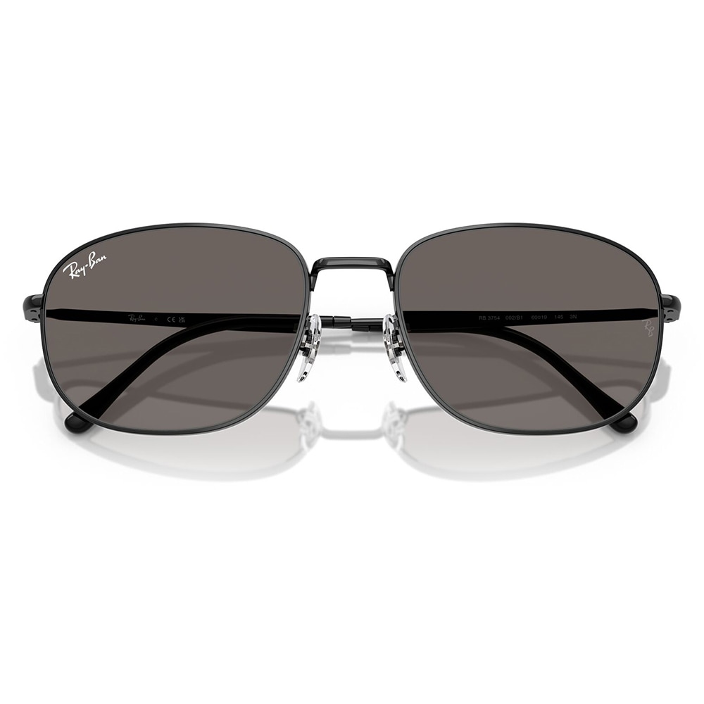 RB3754 002/B1 60 Ray-Ban レイバン純正レンズ対応 スクエア メタル