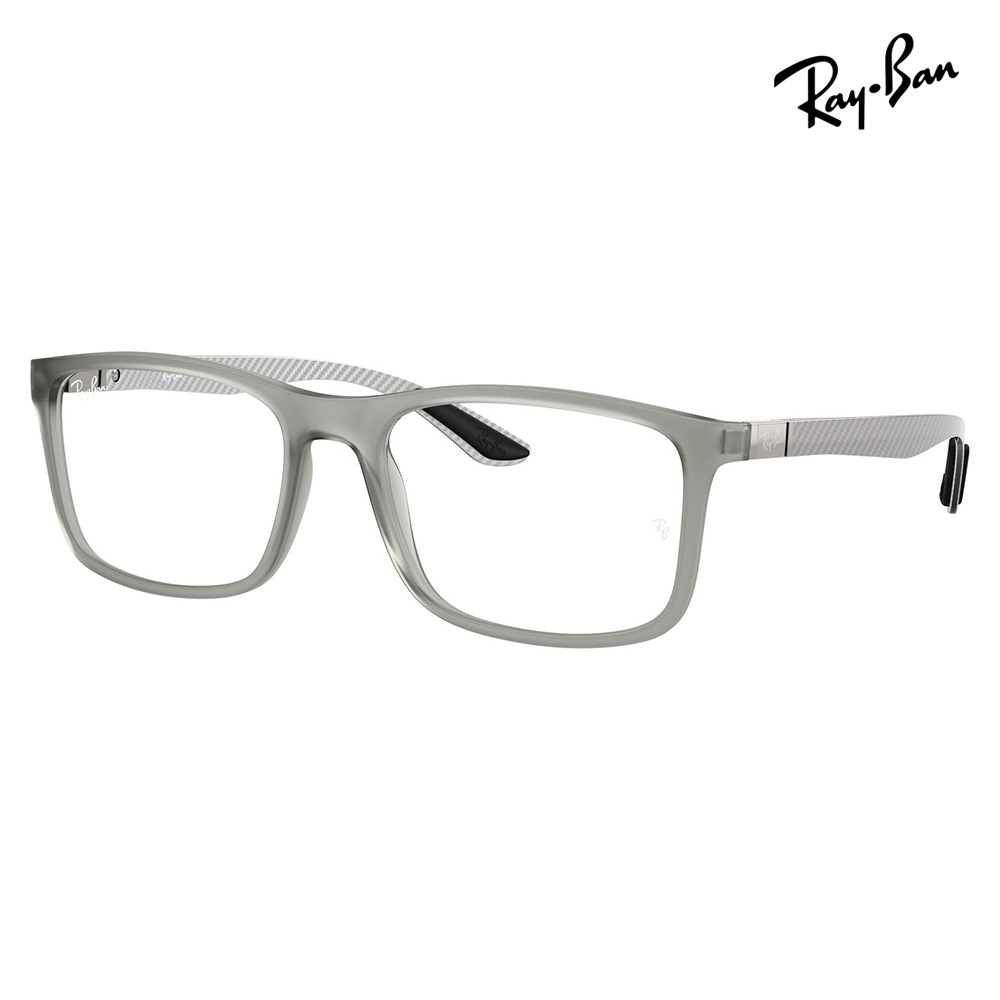 RX8908 5244 53 Ray-Ban スクエア ユニセックス カーボンファイバー