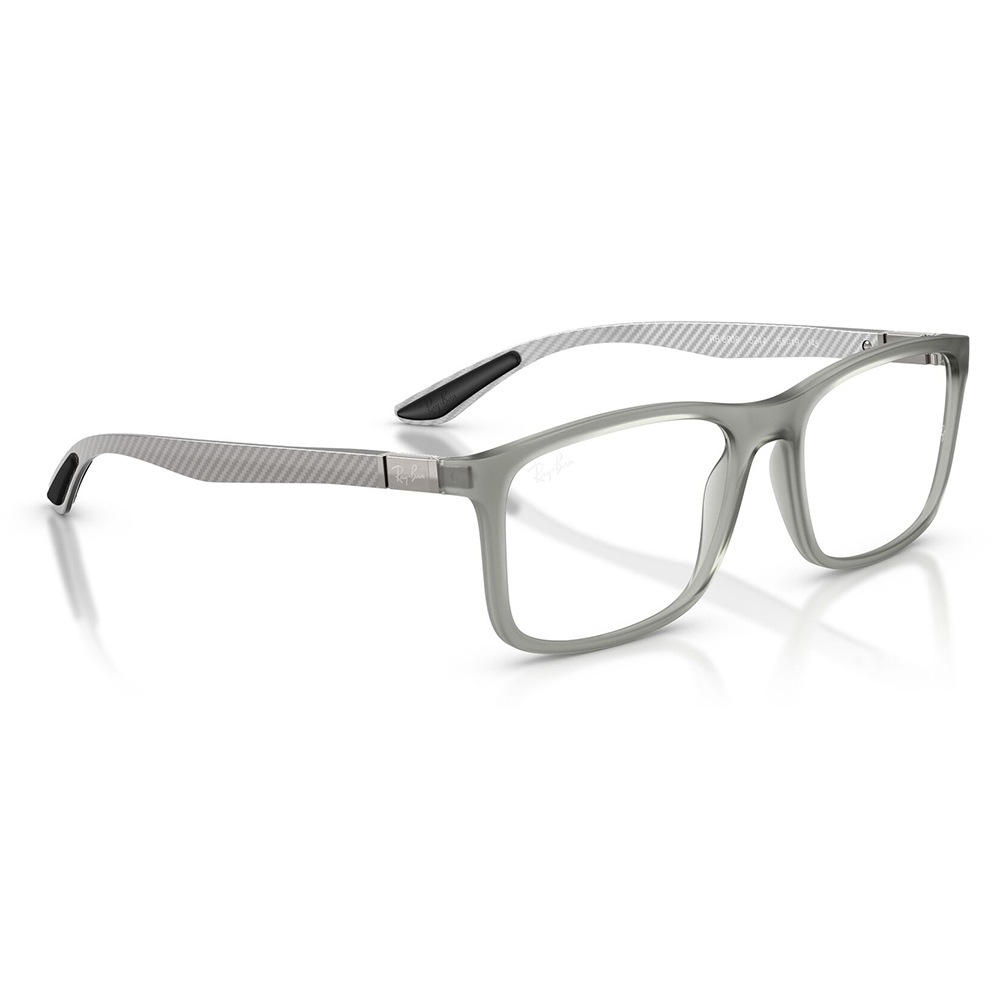 ラフネック　チタンカーボン　550mm RX8908 5244 55 Ray-Ban スクエア ユニセックス カーボンファイバー