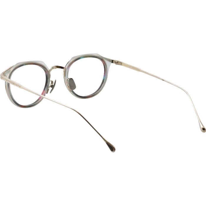 k*a様 極美品　Leowl in eye 「LO‐05」サイズ46 Leowl in eye ルオールインアイ チタン ラウンドフレーム ポリゴン