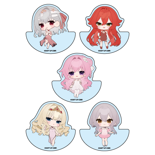 【韓国限定】勝利の女神：NIKKE ニケ パーティーアクリルブロック 韓国限定】勝利の女神：NIKKE ニケ パーティーアクリルブロック