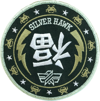 50%OFF】ワッペン スペースインベーダー 倒福 ロービジVer