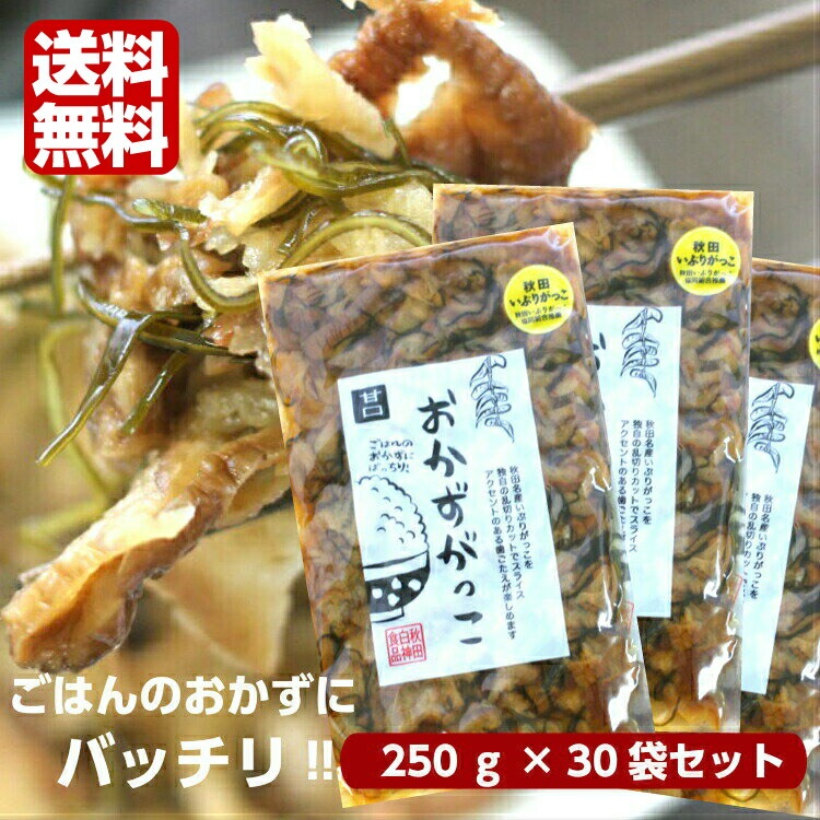 【送料無料】 おかずがっこ 甘口(250ｇ) 30袋セット