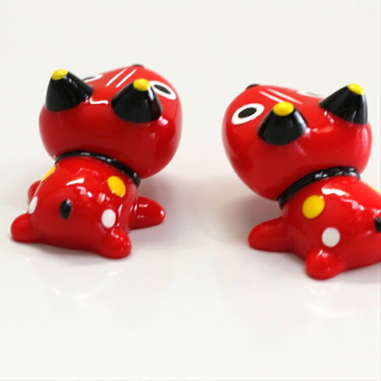 【送料無料】<br>赤べこマグネット 2個セット