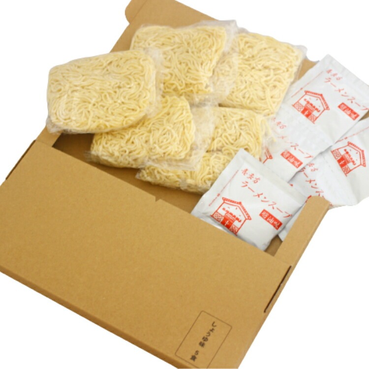 【送料無料】<br>喜多方ラーメン 醤油味 5食