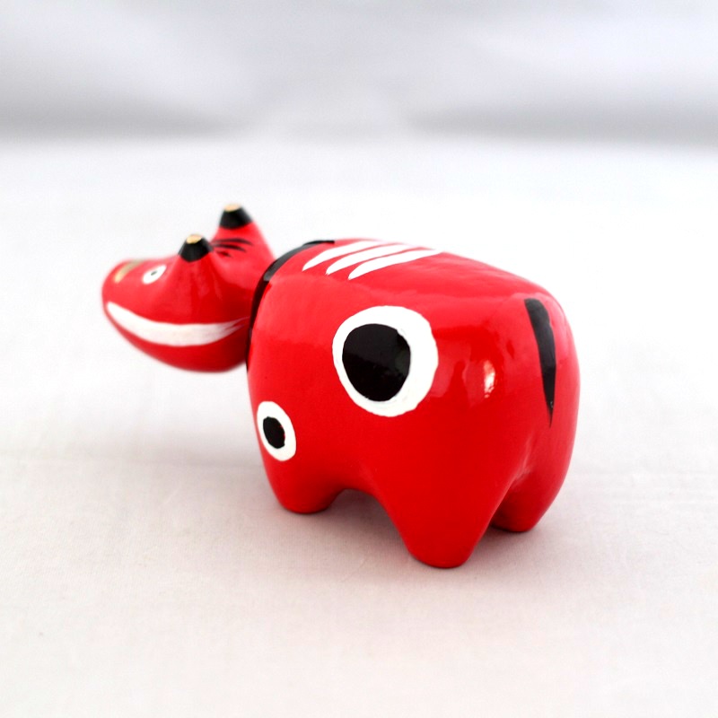 【送料無料】<br>赤べこ 2号（11.5cm）