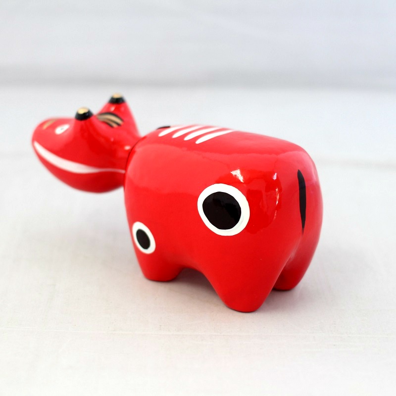 【送料無料】<br>赤べこ 3号（15cm）