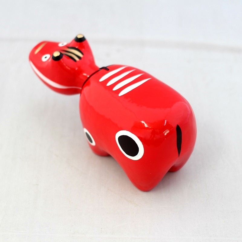 【送料無料】<br>赤べこ 3号（15cm）