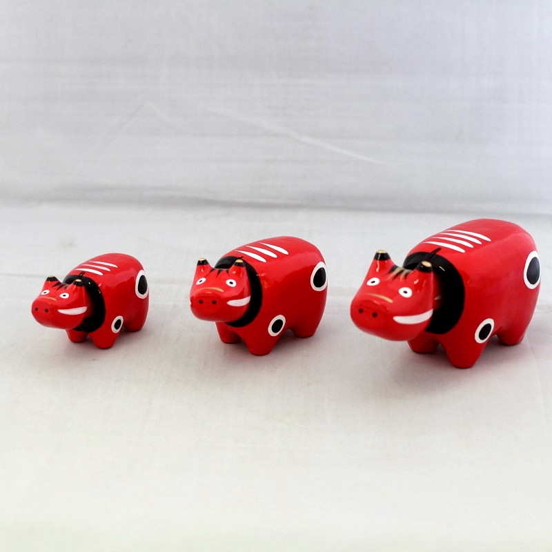 【送料無料】<br>赤べこ 1号 2号 3号セット