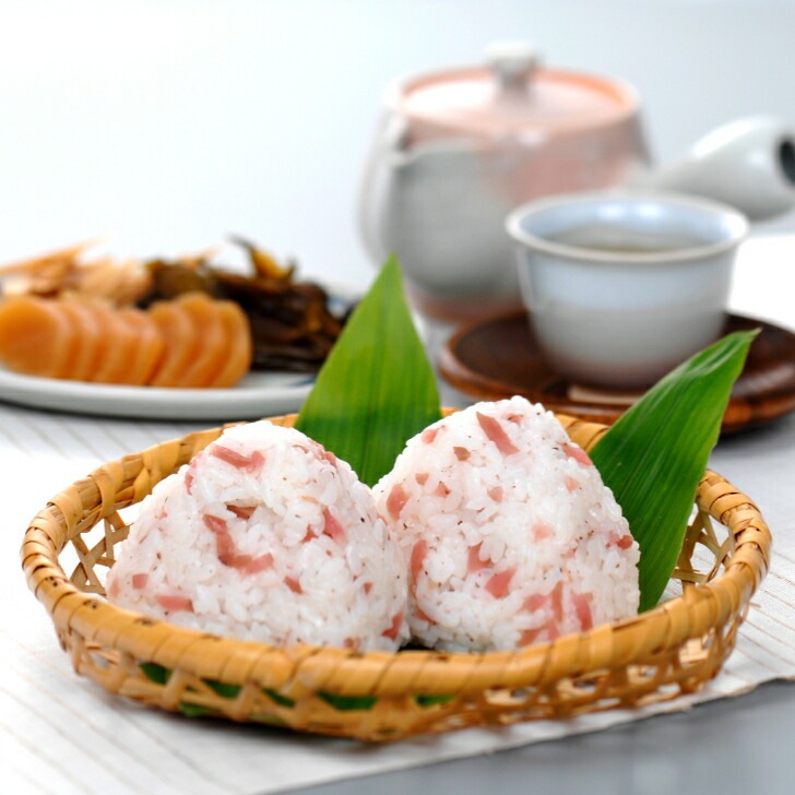 【送料無料】<br>おむすび梅 2個セット