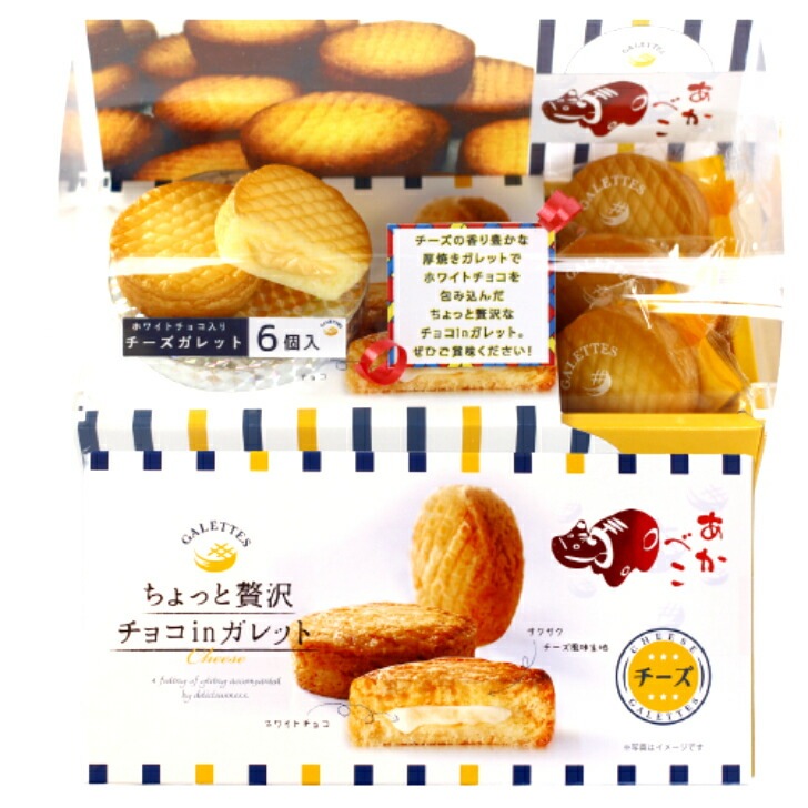 ちょっと贅沢チョコinガレット（6個入)