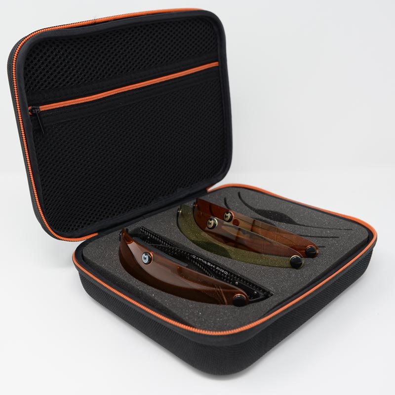 カステラ―二 C-MASK PRO 射撃用サングラス 1フレーム＋レンズ3枚 