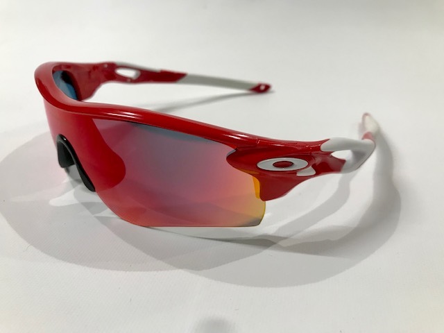 OAKLY RADARLOCK PATH /infrd white+red irid | シューティング