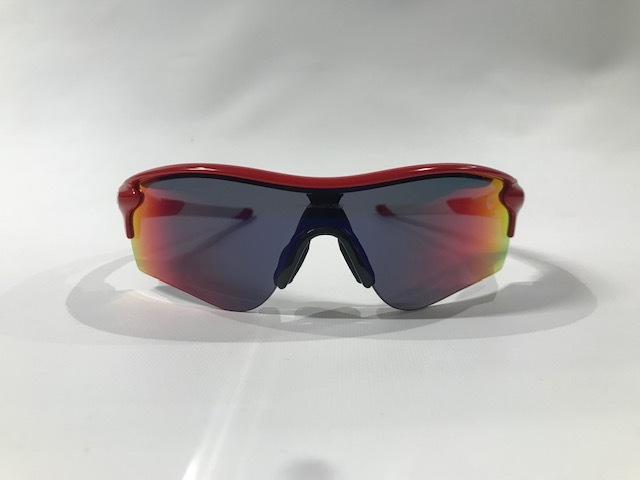OAKLY RADARLOCK PATH /infrd white+red irid | シューティング