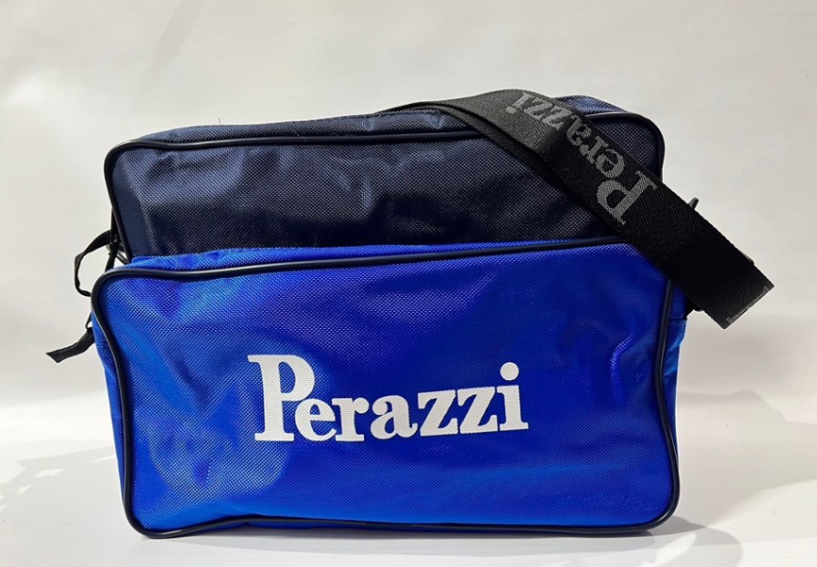Perazzi ペラッツィ スポーティングバック ネイビー×ブルー | バック