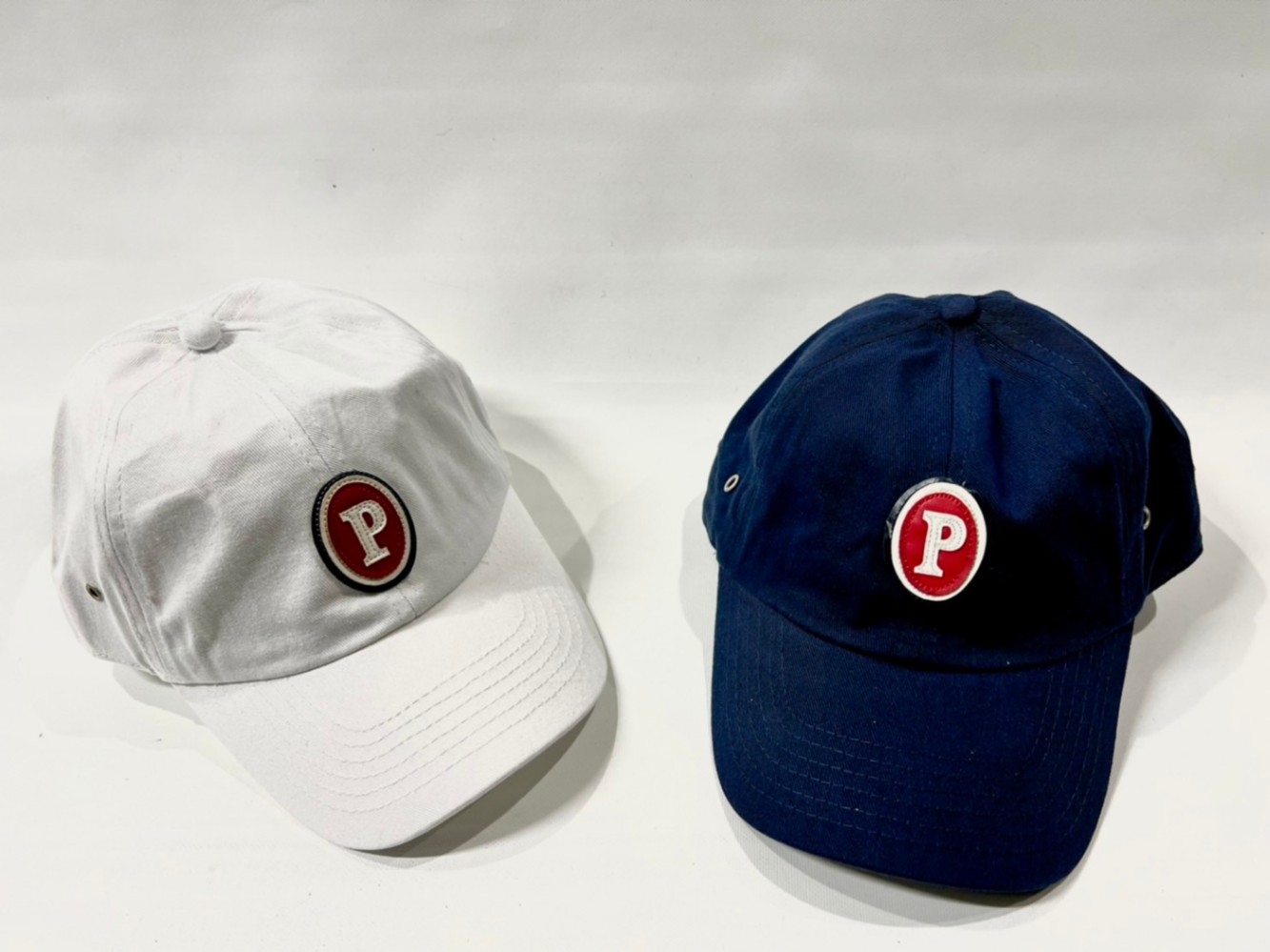 ペラッツィ レザーワッペン コットンキャップ レッド