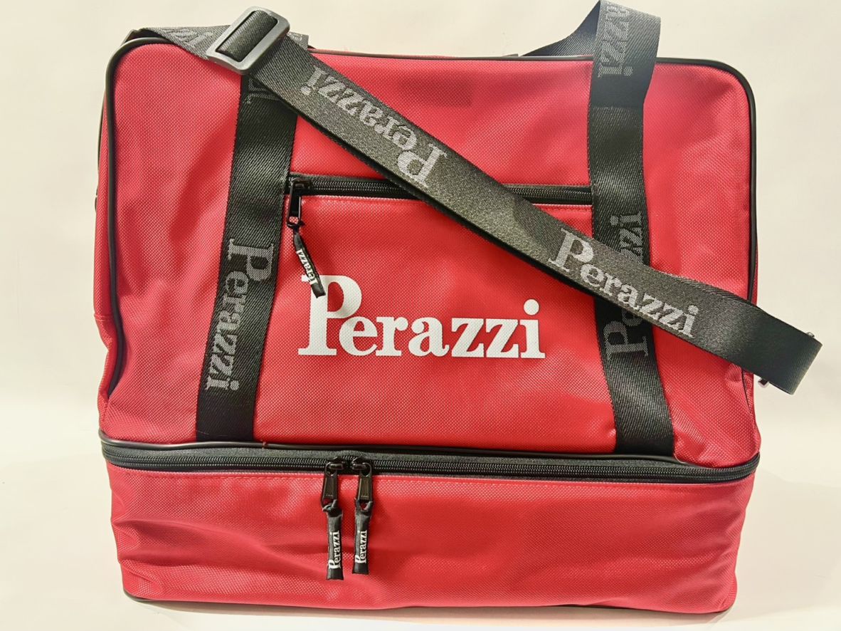 PERAZZI ペラッツィ 大容量シューティングバック レッド