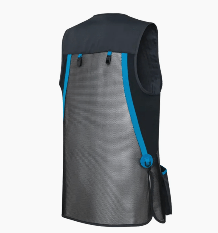 Beretta ベレッタ UNIFORM PRO20.20射撃ベスト ブラック＆ブルー