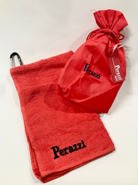 Perazzi ペラッツィ シューティングタオル クレー射撃 タオル フック付き Perazzi ペラッツィ シューティングタオル クレー射撃 タオル