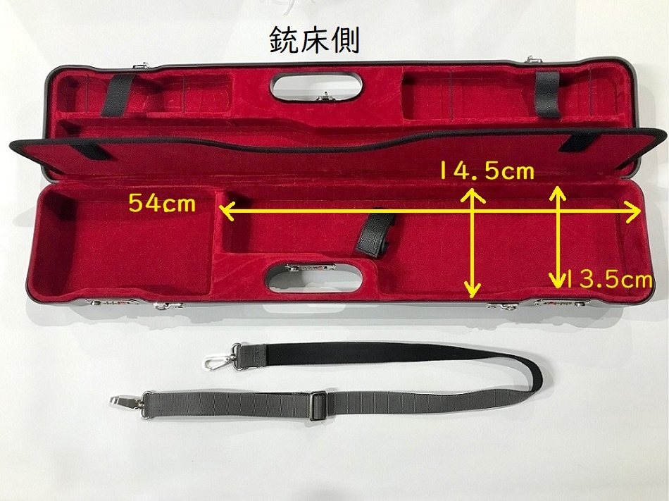 Negrini ネグリーニ コンパクトガンケース上下二連用 クリスタル