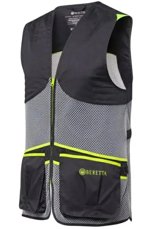 Beretta ベレッタ フルメッシュベスト エボニー＆アイスグレー