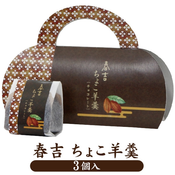 春吉ちょこ羊羹 プレゼント用 | 羊羹,春吉シリーズ | 明治食品